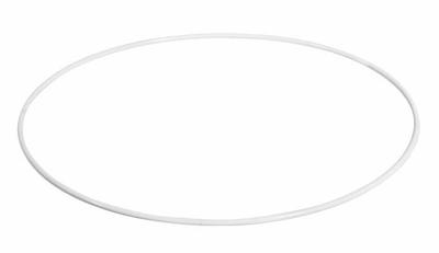 Ловец снов - Rayher - 2505900 - Металлическое кольцо - 12 см - Белый - 3 мм