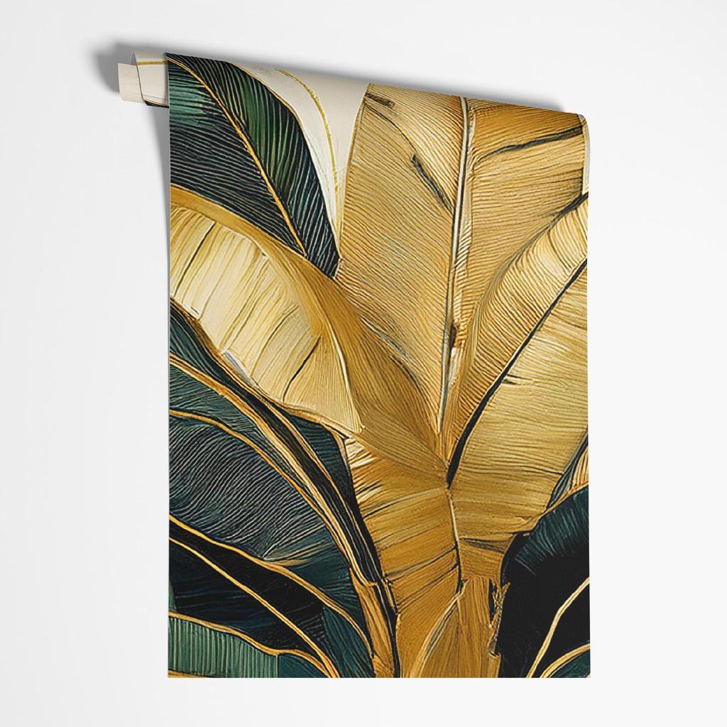 Wallpaper Banana Leaves Tropical