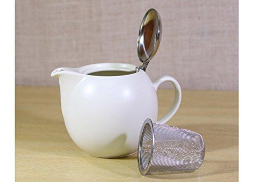 ZERO JAPAN Universal Teapot for 5 People, Gelato Colors BBN-04 GVA Gelato Vanilla, White, W6.5 X D4.7 X H4.5 Inches (166 X 120 X 115 Mm)