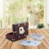 Shriji Crafts Wooden Playing Card Box Cards Deck – Чехол для хранения карт ручной работы для взрослых