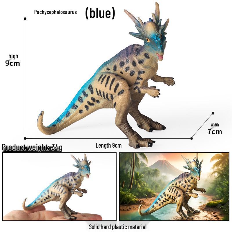 Dinosaur Model Set: T. Rex, Spinosaurus, Mosasaurus, Stegosaurus, Triceratops Cognitive Toys