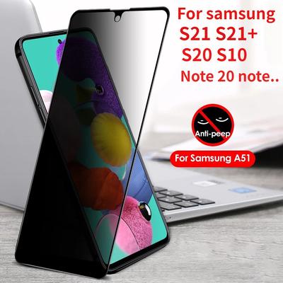 Закаленное стекло для конфиденциальности для Samsung Galaxy Note8 9 20 S22 S10 S20 S21, антишпионская защита экрана для Samsung S20 S21 Ultra Plus для Galaxy S20 Ultra