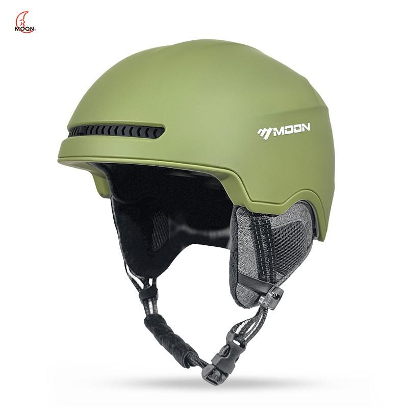 MOON Ski Helmet Breathable Unisex Integrated Winter Snowboarding Warm Professional