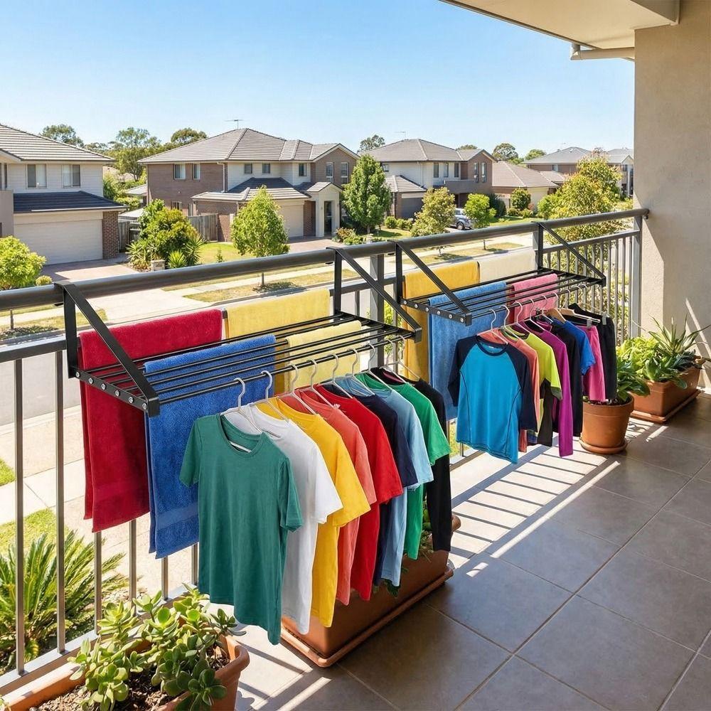 Space Saving Clothes Drying Rack Large Capacity Shoe Rack Iron Shoe Drying Rack Living Room