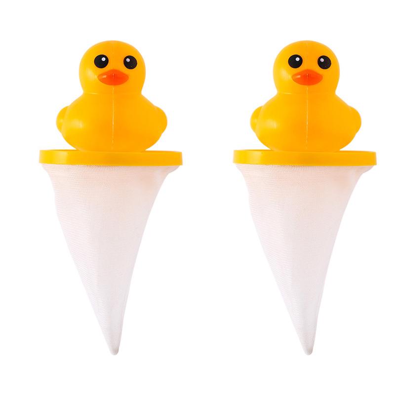 Средство для удаления волос Little Yellow Duck: Плавающий сетчатый фильтр для стиральной машины и шарик для дезинфекции