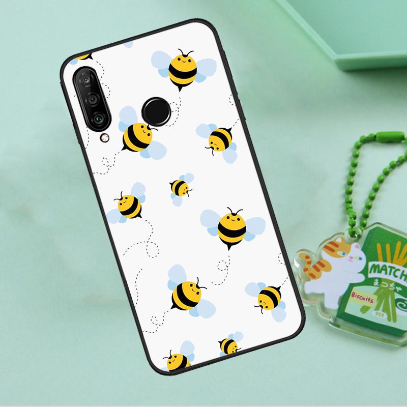 Чехол для Huawei Nova 12s 12i 11i 7i 8i 9 10 SE Y91 Y90 Y60 Y70 Y72 Y61 P60 Pro P30 P40 Lite с рисунком пчелы и шмеля