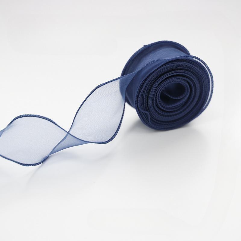 Рыбий хвост пряжа лента букет упаковочный материал радужного цвета кружевной хвост пряжа лента волна шифон пряжа подарочный ремешок