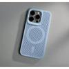 Подходит для iPhone17 Сотовый сетчатый теплоотвод и дышащий чехол для мобильного телефона Apple 16 Магнитный ультратонкий простой защитный чехол 15