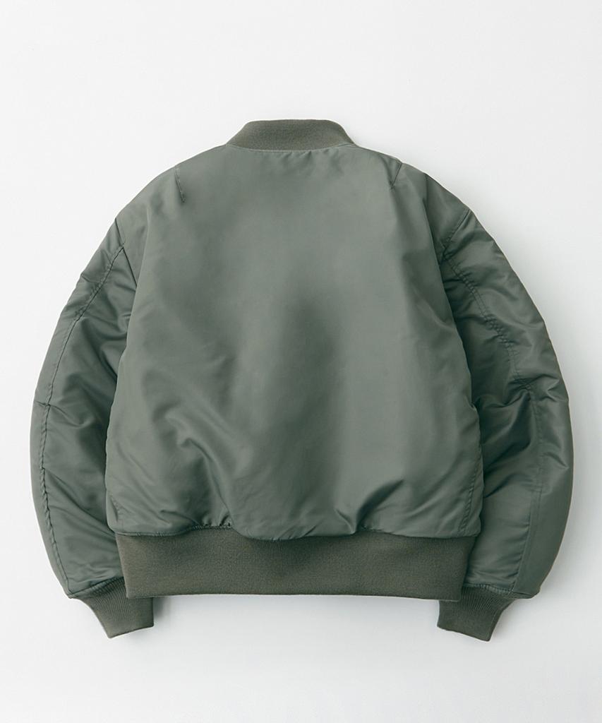 Outstanding Ma-1 Flight Jacket(Wool Insulation)_Sage Green