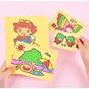 DIY Sand Painting Children Crafts Kids Toys Doodle Colour Sand Art Pictures Drawing Paper Educational Toys