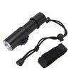 LED Diving Flashlight IPX7 Waterproof Magnetron Switch Hand Push Powerful Under Water Torch Light