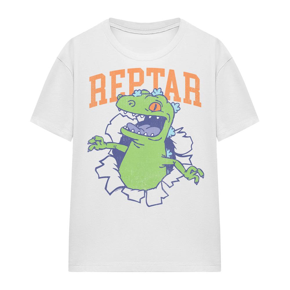 Rugrats Унисекс Взрослая Футболка Rip Reptar