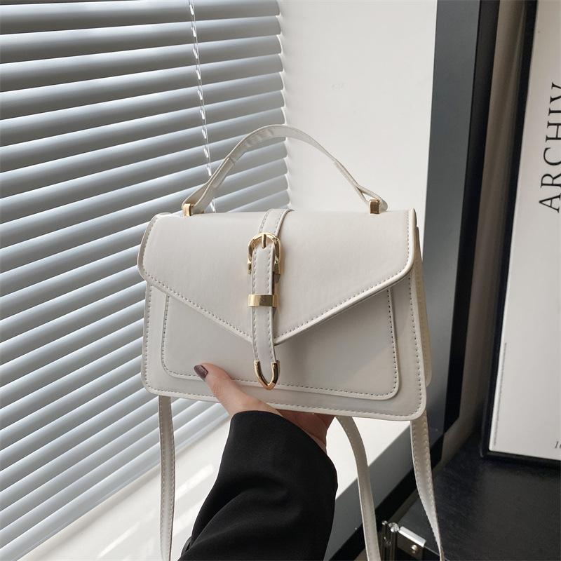 Temperament Small Bag Women's Bag 2025 Summer New Fashion Portable Messenger Bag Korean Version Personalized Ins Shoulder Small Square Bag