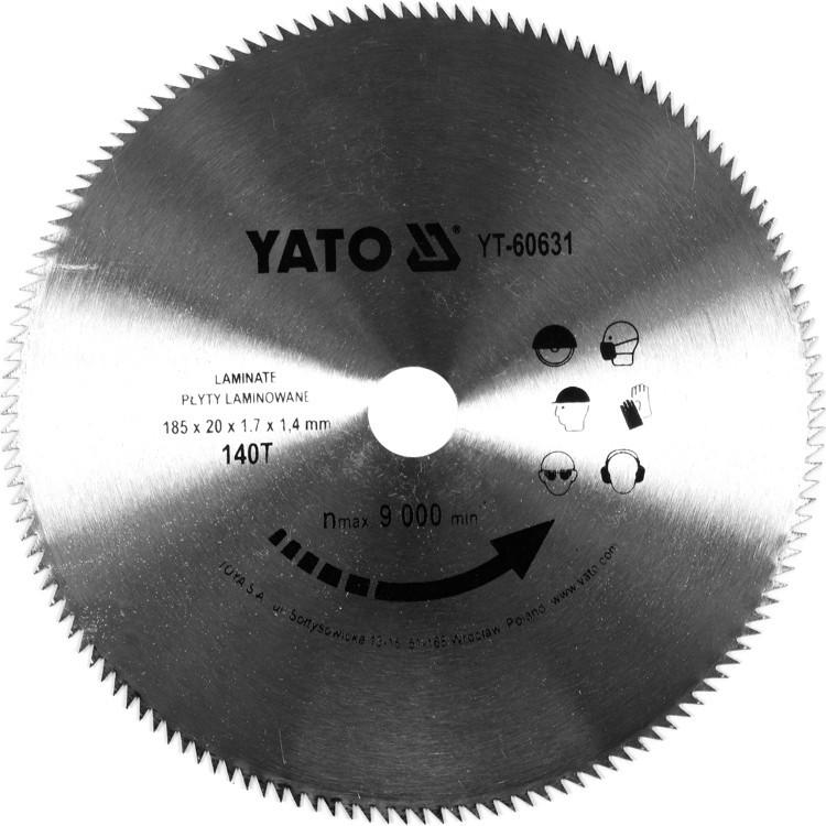 SHIELD FOR PANELS 185/140T 20MM YT-60631 YATO