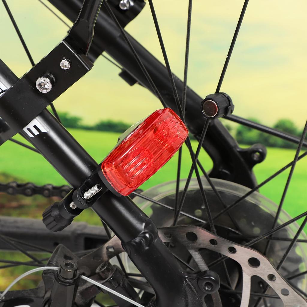 LIOOBO Велосипедный задний фонарь Автоматическое магнитное питание Без батареек или зарядки Высокий регулируемый угол Может быть установлен слева или справа Свет, Освещение,