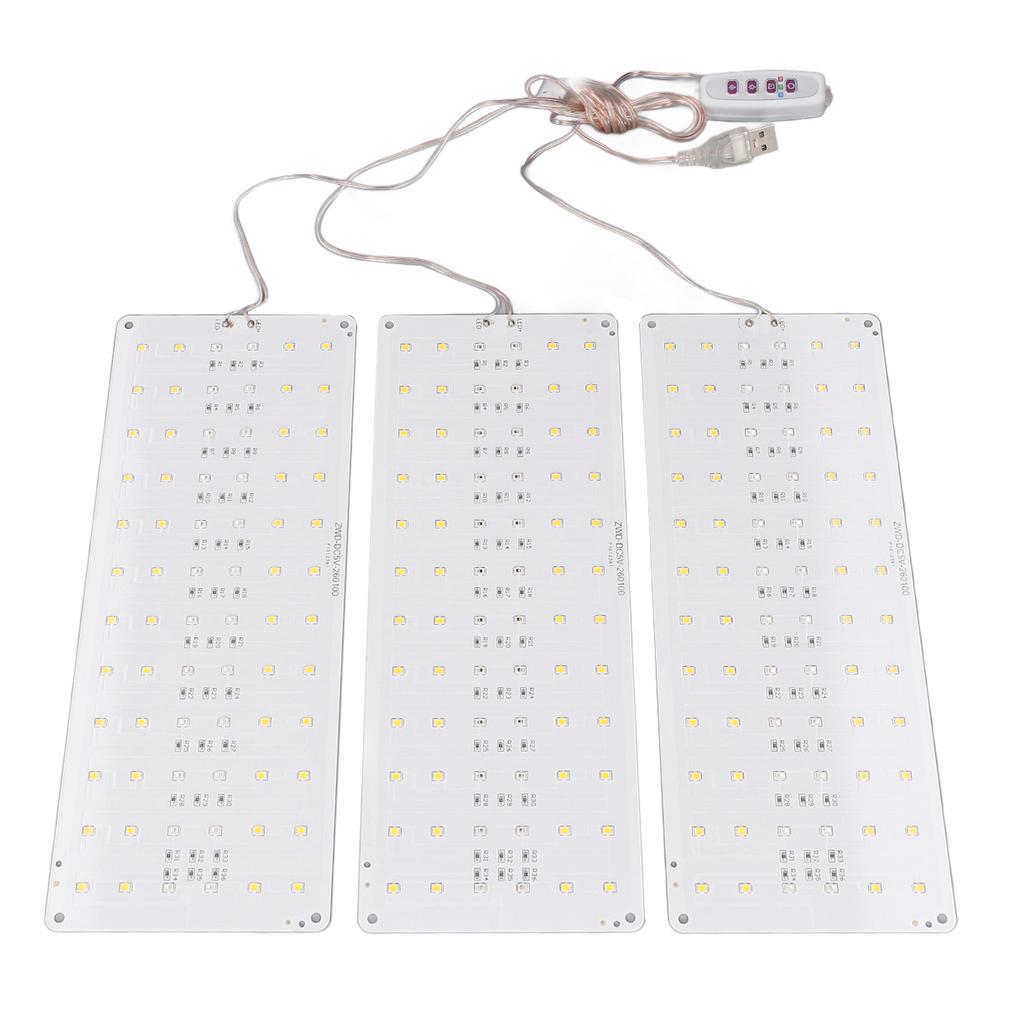Under Cabinet Plant Grow Light Full Spectrum Dimmable Indoor LED Plant Growth Lamp 8H 12H 16H