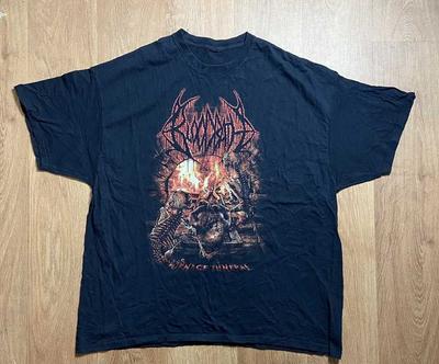 Винтажная футболка с принтом Bloodbath Furnace Funeral S-5XL NE089 Унисекс