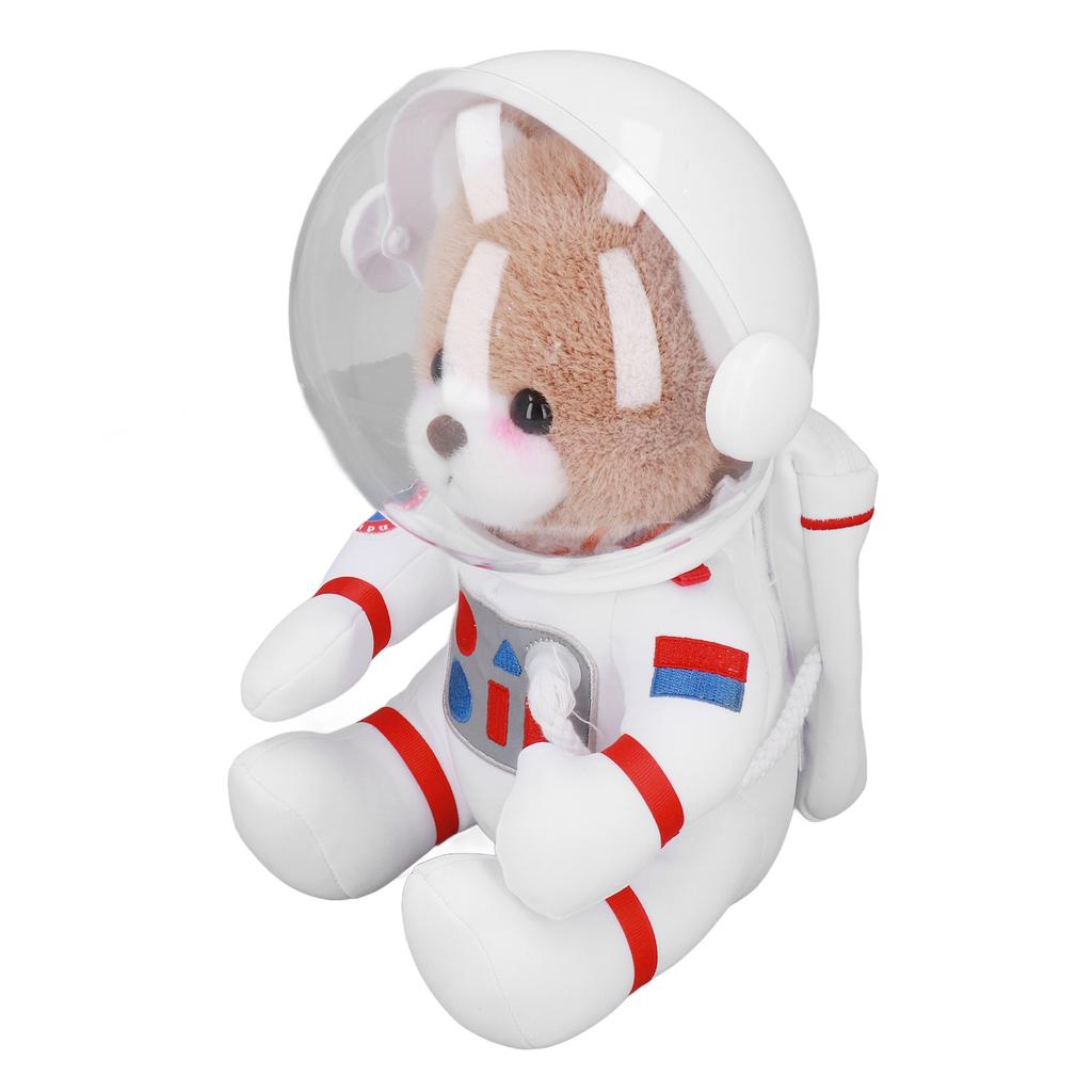 11.81in Space Bear Stuffed Toy Small Bag Adorable Down Cotton Cartoon Bear Doll for Birthday Gift