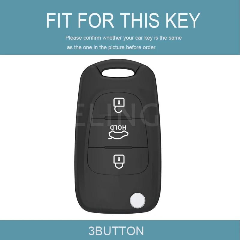 Для Hyundai i20 i30 ix20 ix25 ix35 Elantra Accent чехол для автомобильного ключа из ТПУ для KIA Sportage Rio 3 Soul Optima Ceed Pro K5 K2 Pride