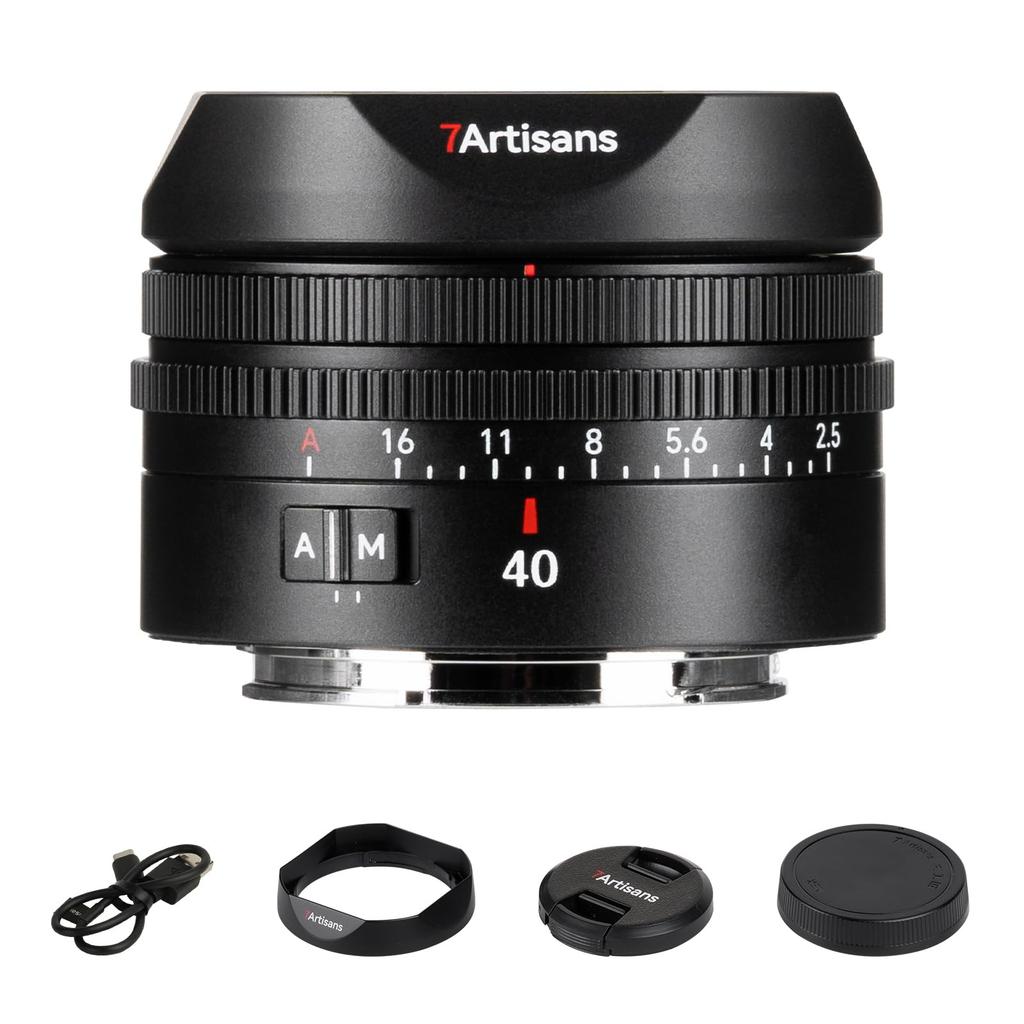 7artisans AF 40mm F2.5 Full-Frame Prime Lens for SONY E