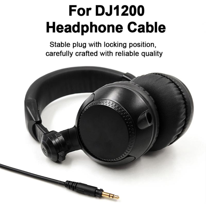 3,5 мм кабель для наушников для EAH-DJ1200 beast ProMixr, качество звука Hi-Fi, 6,35 мм позолоченный адаптер
