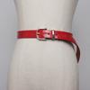 PU Leather Women's Belt Luxury Jeans Pants Belt Simple Y2k Waist Belt  Spicy Girls