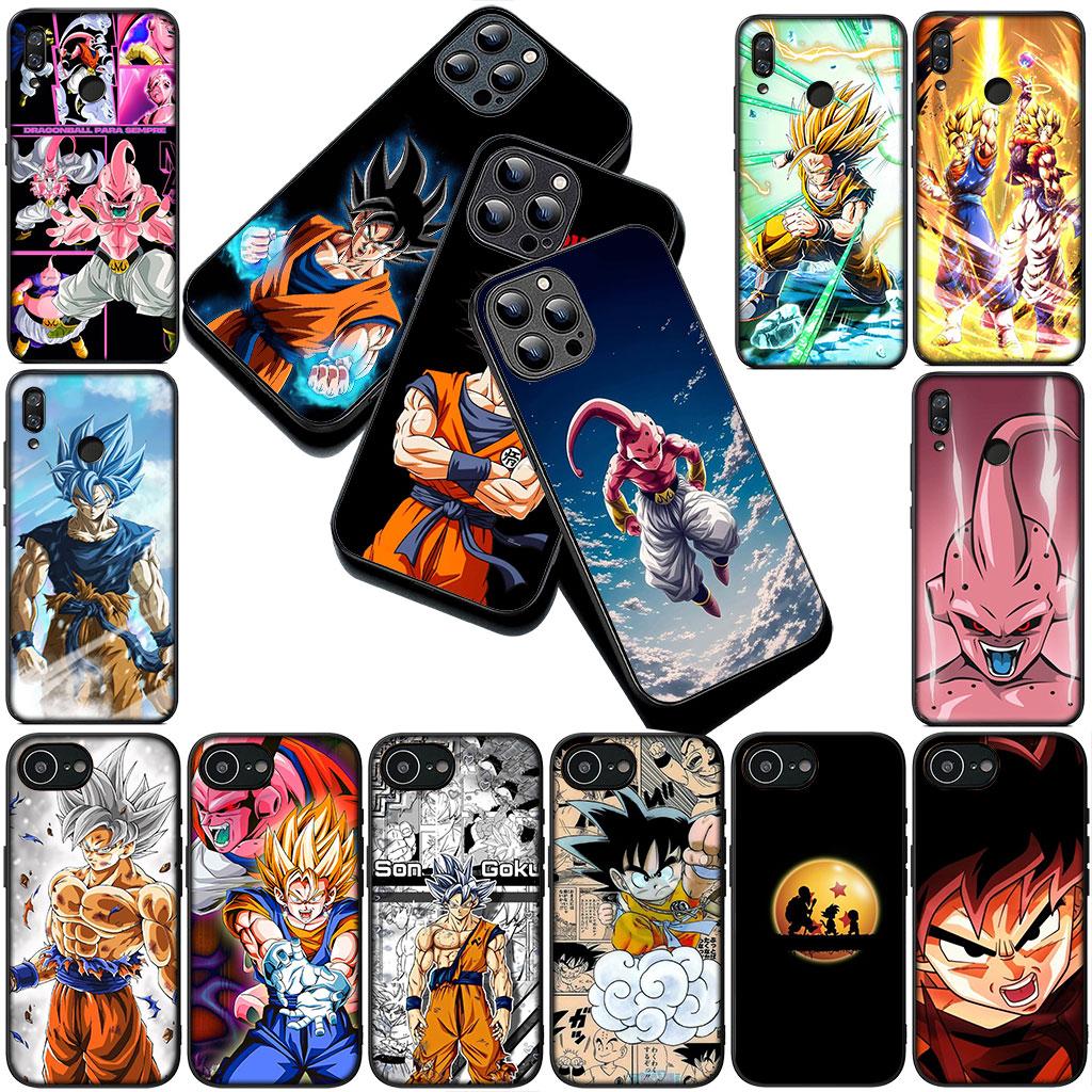 Phone Cover for Apple iPhone 16 14 15 Plus 11 Pro Max 16E ProMax + 16Plus 15+ 14+ Soft Case Majin Buu Dragons Balls Goku