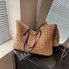 Large Capacity Straw Woven Large Women's Bag Versatile Shoulder Bag Summer Fashion Tote Bag