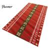 Indoor Holiday Decoration Christmas Bedroom Rug, Soft Imitation Cashmere Area Non-Slip Washable Festive Cozy Bedside Floor Covering Rug for Entryway,