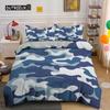 Домашний текстиль Cool Boy Girl Kid Adult Duver Cover Set Camouflage Beddding Sets King Queen Twin Chair Covers With Pillow Cover