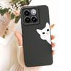 Чехол для Xiaomi Mi 14 Pro Милый Мультяшный Кролик Защитный от ударов Мягкий ТПУ Чехол для Телефона Для Xiaomi 14 Pro Mi14 Pro 5G Задняя Крышка Сумки