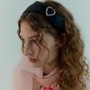 SOCKS APPEAL Heart Jewel Hair Band