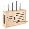 Настенная полка для WiFi ТВ-роутера: Настенная коробка для хранения без сверления и декоративная крышка