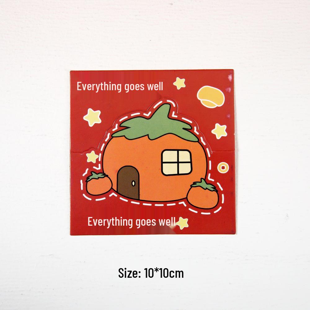 Самоклеящийся милый набор пакетиков для упаковки карточек для маленьких карточек