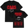 MIGUEL CAOS Tour 2026 Tshirts Cotton Short Sleeve Loose T-shirt Unisex Tee Hip Hop Graphic Printing T Shirt Tees