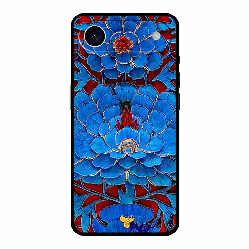 Для iPhone 17 Air 5G Чехол 3D Рельефный Тиснение Цветок Черный Силиконовый Ударопрочный Мягкий Чехлы для Телефона Для iPhone 17 Air Защитные Fundas