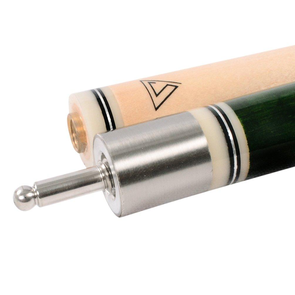 Кий Cuesoul 57 дюймов 21 унция 1/2 для бильярда с чистящим полотенцем и протектором стыка (CSPC035)