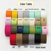2cm Colorful Woven Polyester Cotton Blend Webbing Ribbon for Backpacks, Mats, and DIY Projects