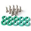 Aluminum Fender Washers Bolt Fender Washer License Plate Bolts M6x20 10Pieces/pack