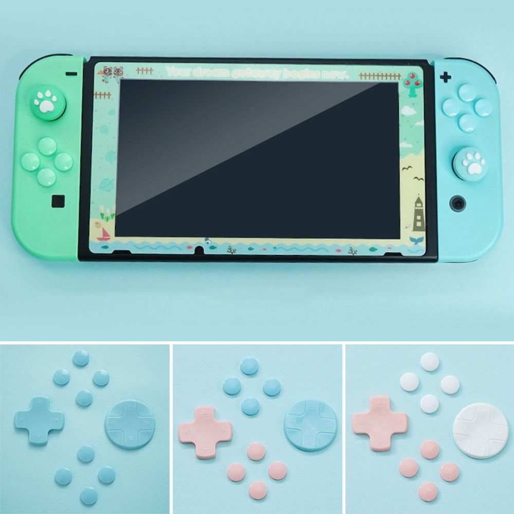 Запасные части Колпачки для джойстика игрового контроллера Накладка на крестовину Наклейка на кнопку-крестик