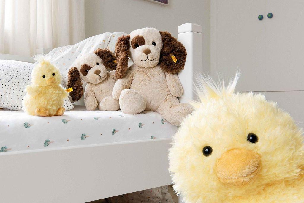 Steiff Cuddly Friends Dog 083594 Wipes, 28cm,