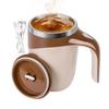 Automatic Magnetic Stirring Coffee Mug Electric Fast Stirring Speed Magnetic Quiet Stirring Travel Cup Auto Mixing Stainless Cup