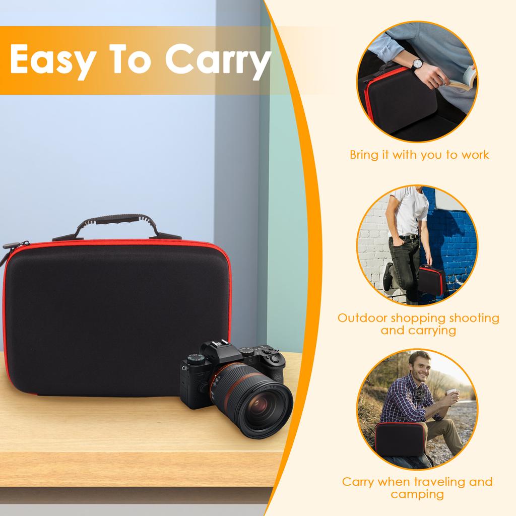 Противоударный кейс для инструментов с пеной Портативный защитный кейс из EVA Легкий кейс-ракушка для хранения Электронного оборудования Камер