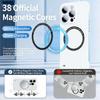 Ультратонкий жесткий ПК чехол для телефона без рамки с магнитом для Magsafe iPhone 17 16 15 14 Pro Max 13 Mini Air 16e Матовый цвет Сплошная крышка
