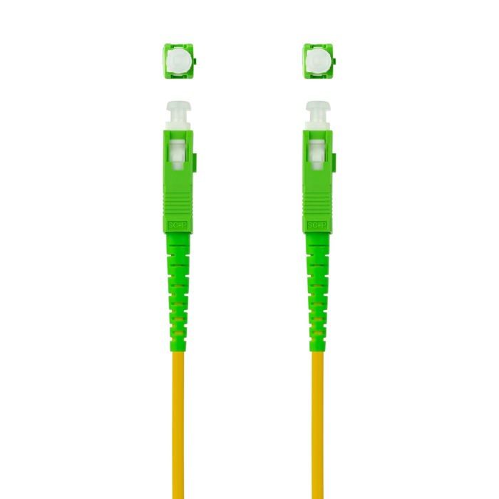 Câble Fibre Optique - Nano Cable - 10.20.0010 - SC/APC - Monomode - 10m - Jaune
