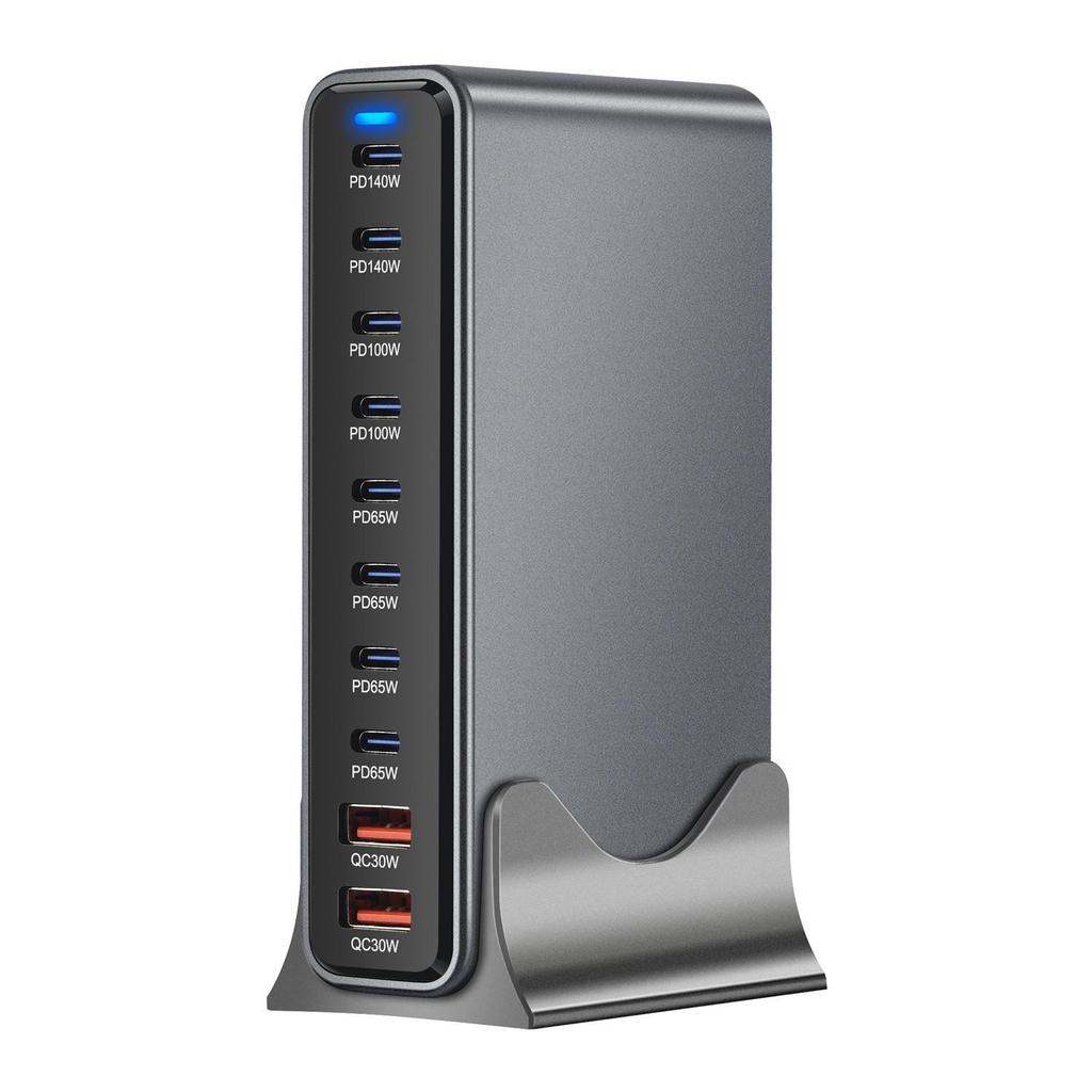 800W Multi-Port GaN PD Fast Travel Charger Adapter
