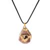 Original design, best-selling natural cubic zirconia pendant, multi-colored crystal stone, irregular necklace jewelry