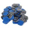80Pcs Tire Patch Puncture Repair Rubber Stick Tool 45x45mm Universal for Car Motorcycle