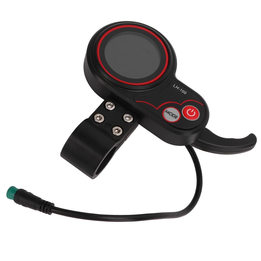 Электрический велосипед ЖК-дисплей с 5-контактным водонепроницаемым разъемом 24 В 36 В 48 В 60 В Панель управления для 22,2 мм электрического самоката