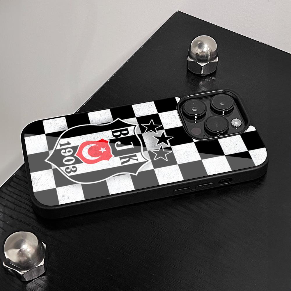 Чехол для телефона A-Fashions Besiktas BJK для Iphone 16 15 14 13 12 11 Pro Max Mini Plus Se Xr X Xs PC+TPU
